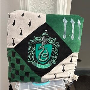 Harry Potter Slytherin Square Decorative Pillow